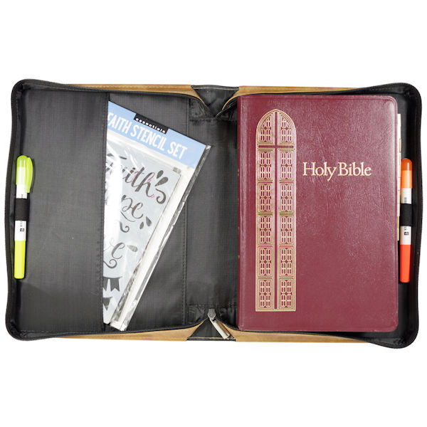 Leather Bible Protector Cover