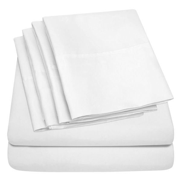 Product image for 6 Piece Microfiber Sheet Set - Full, Queen, or King