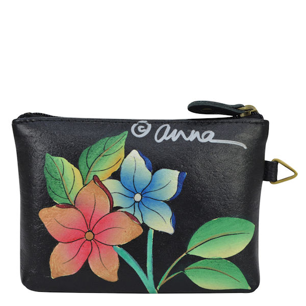 Product image for Anna by Anuschka Zip-Top Leather Pouch