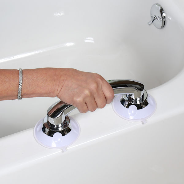 Product image for Twist Lock Suction Grip Bath Safety Handle