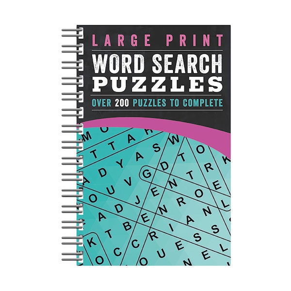 Product image for Large Print Word Search Puzzles - Set of 2