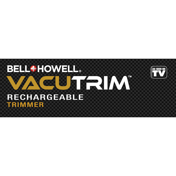 Product image for Bell & Howell Vacutrim Rechargeable Hair Trimmer
