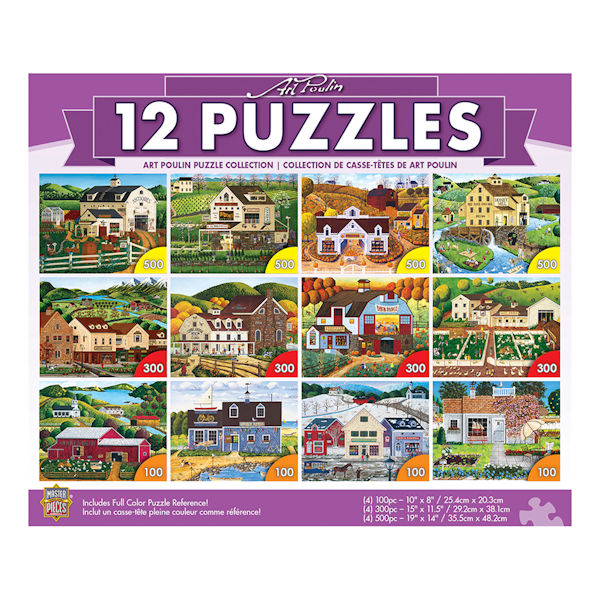 Product image for 12 Pack of Puzzles