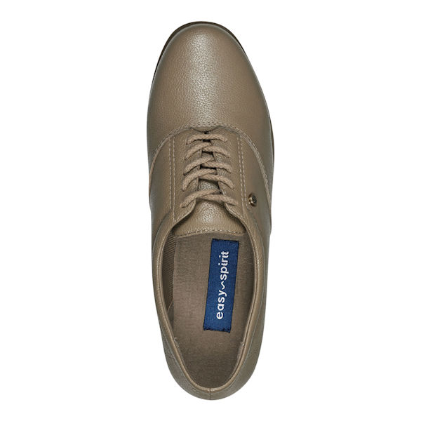 Easy Spirit Motion Leather Oxford Shoes - Wheat