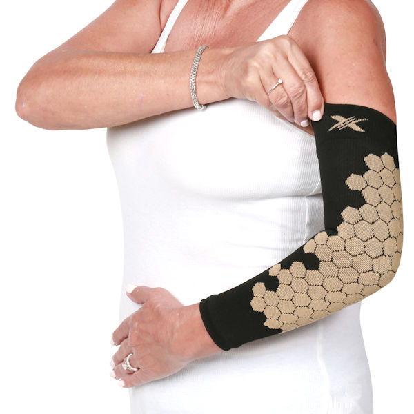 Copper Infused Elbow Support Sleeves - 1 Pair
