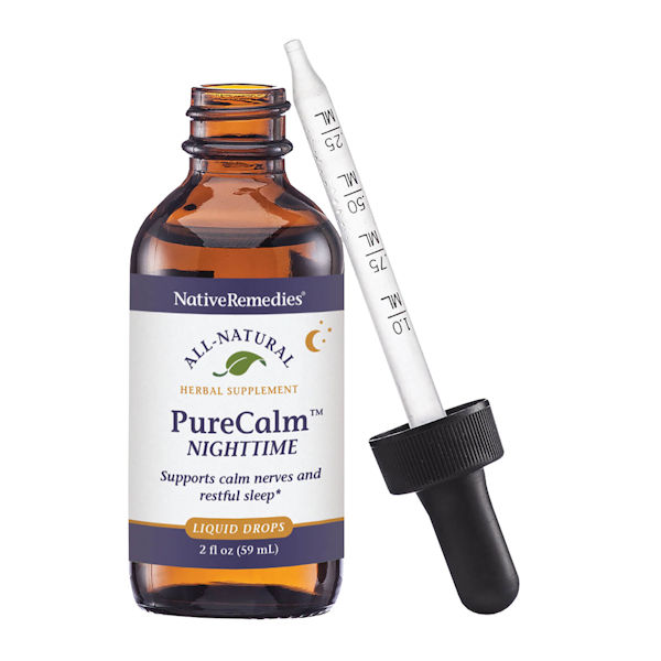 Product image for PureCalm Nighttime Herbal Supplement