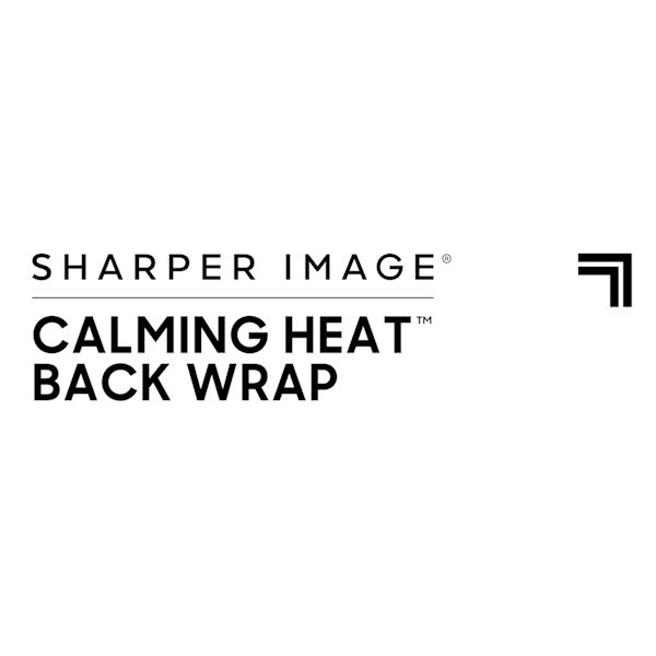 Product image for Sharper Image Calming Heat Back Wrap