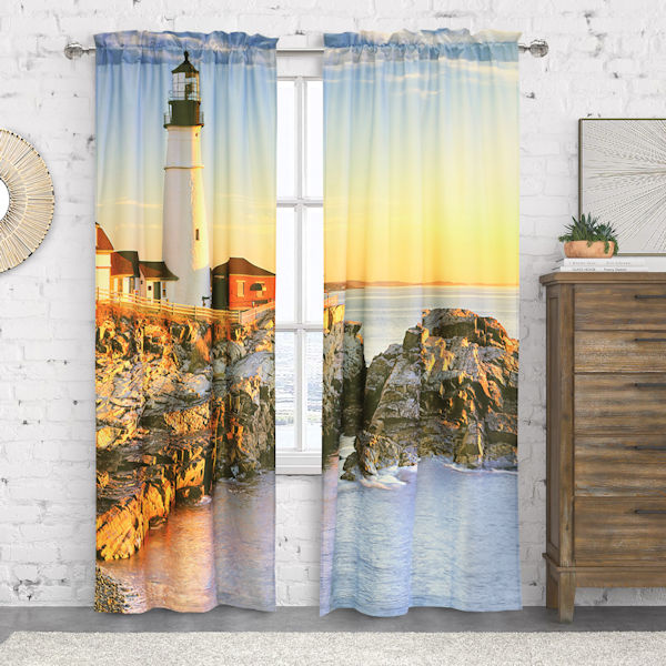 Photo Reel Panoramic Curtain Panels