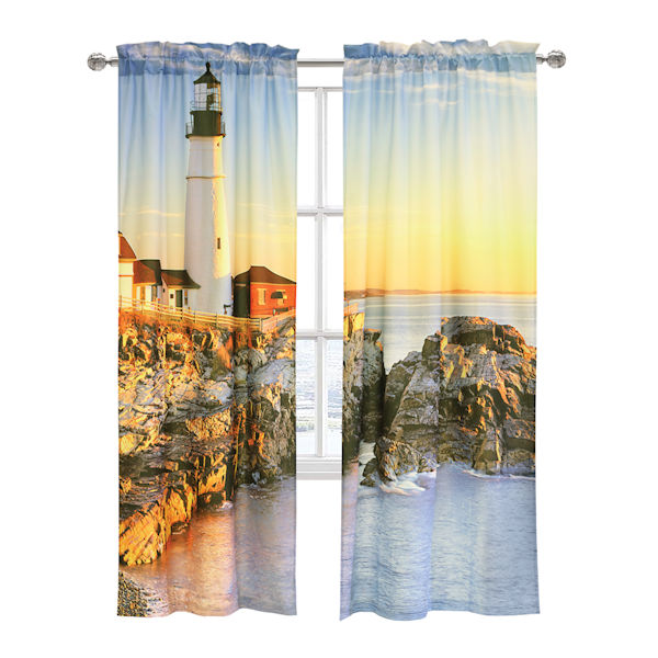 Photo Reel Panoramic Curtain Panels