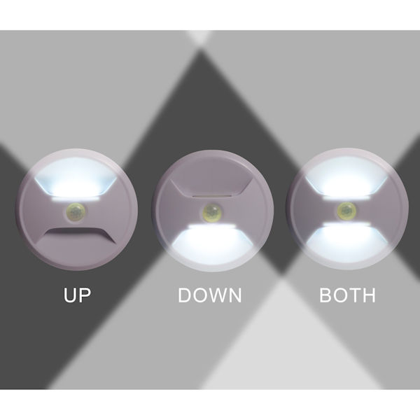 Multi-Direction Sensor Light - 2 Pack