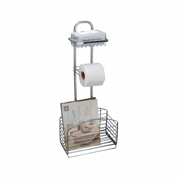 Product image for Toilet Paper Reserve 3-in-1 Bathroom Tower