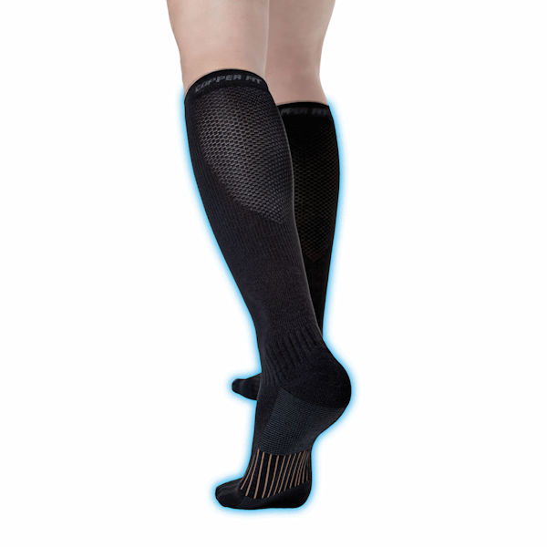 Product image for Copper Fit Energy Compression Knee High Socks - 1 Pair