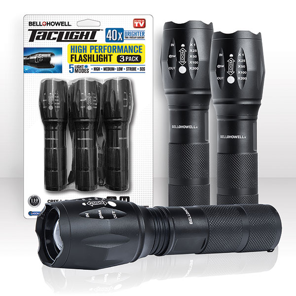 Bell+Howell Taclight - 3 Pack, Support Plus