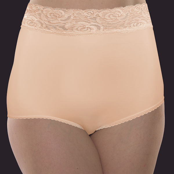 Product image for Microfiber Lace-Trim Briefs - Set of 3