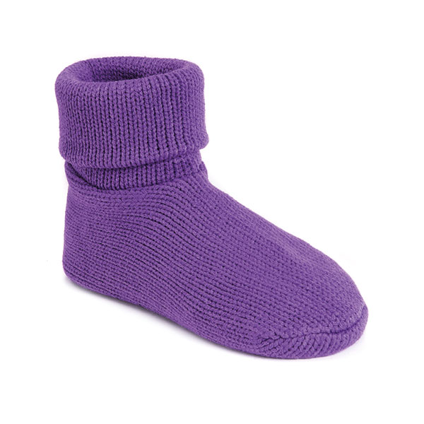 Muk Luks Women's Cuffed Slipper Socks | Support Plus