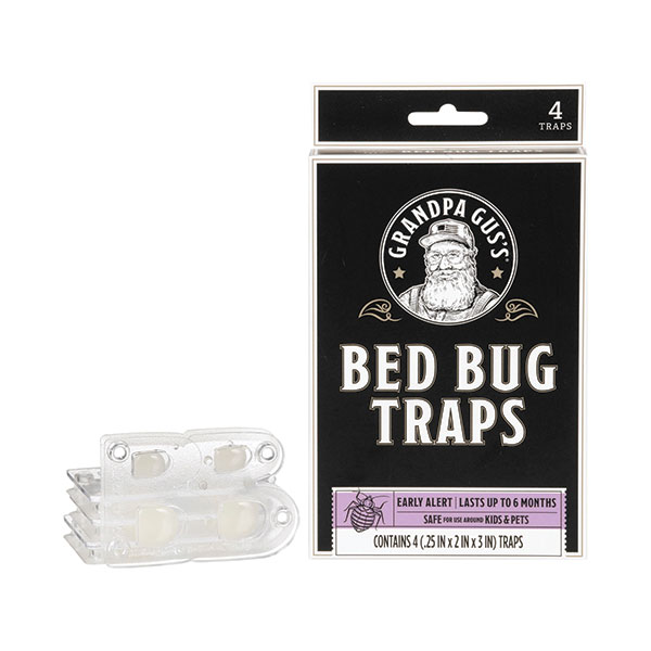 Product image for Grandpa Gus's Bed Bug Traps - 4 Pack