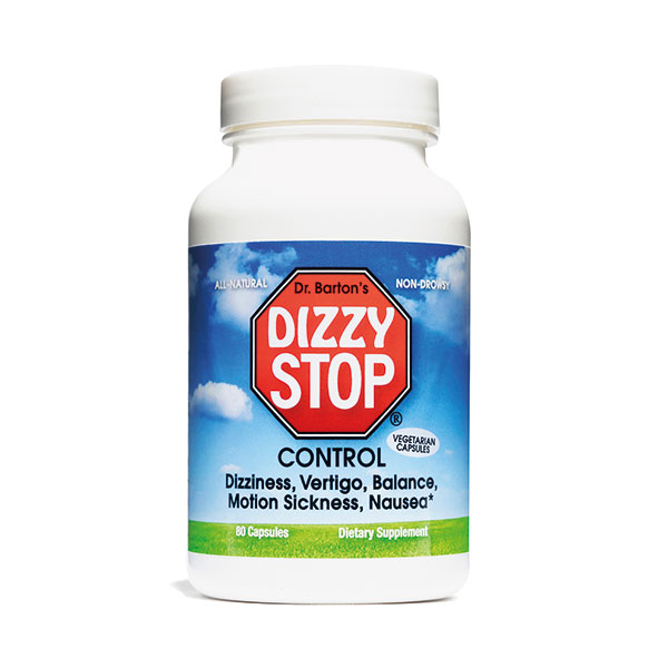 Product image for DizzyStop Herbal Supplement - 80 Capsules