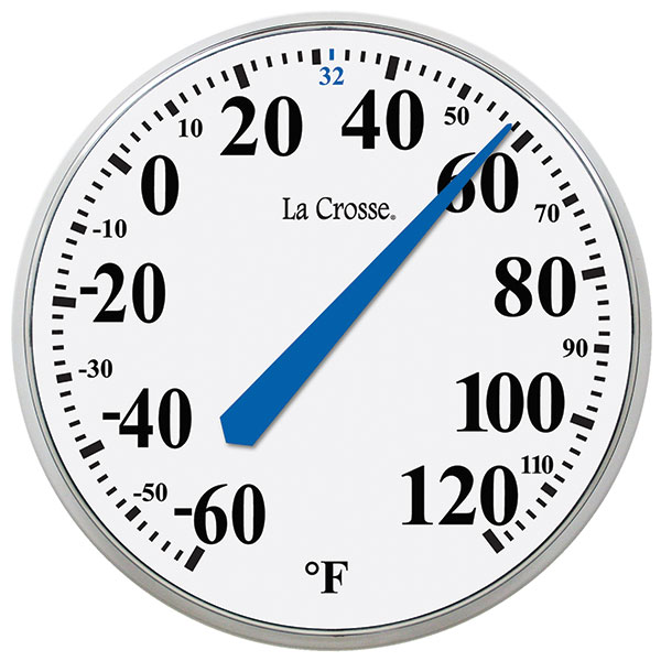 Indoor/Outdoor Dial Thermometer