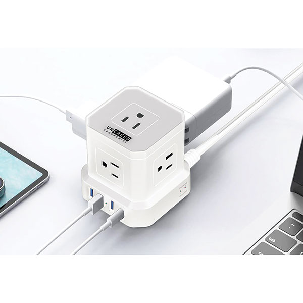 The Cube Surge Protecting Multi-Oulet Extension Cord