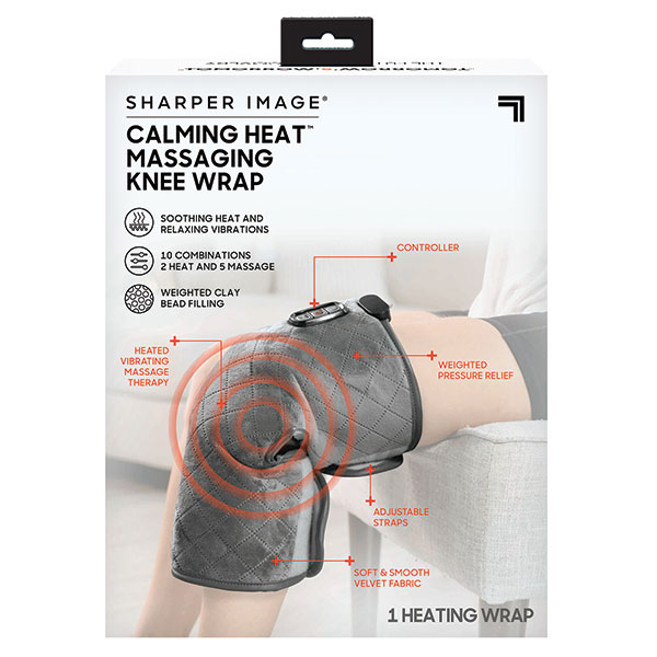 Calming Heat Massaging Knee Wrap