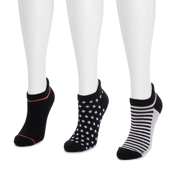 Muk Luks Compression Sport Socks - 6 Pairs