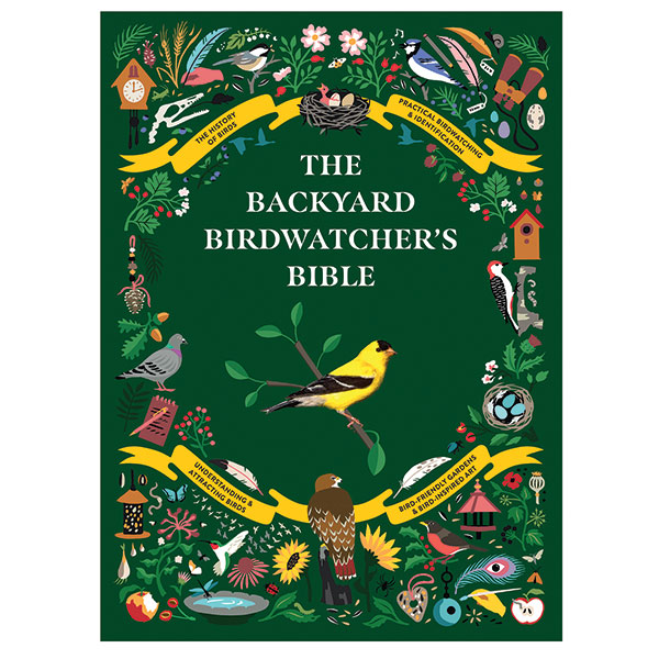 Product image for The Backyard Birdwatcher's Bible Hardcover Book