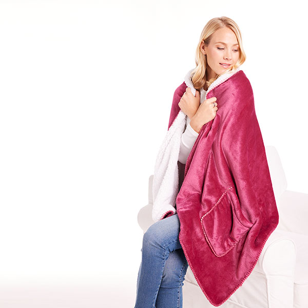 Product image for Wearable Throw - Rose