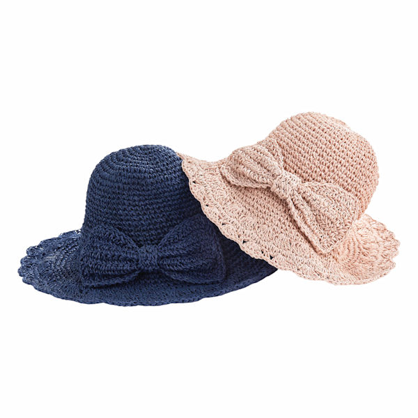 Product image for Crocheted-Edge Packable Hat