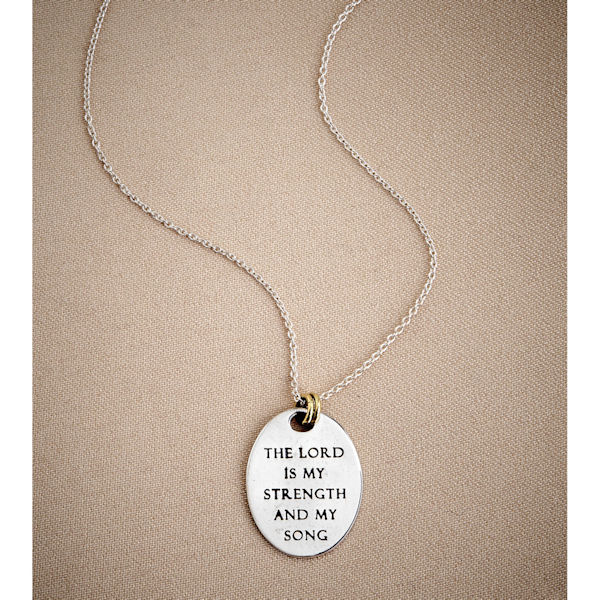Product image for The Lord is My Strength Necklace