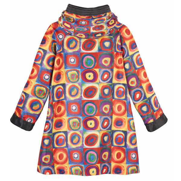 Product image for Kandinsky Squares Rain Coat