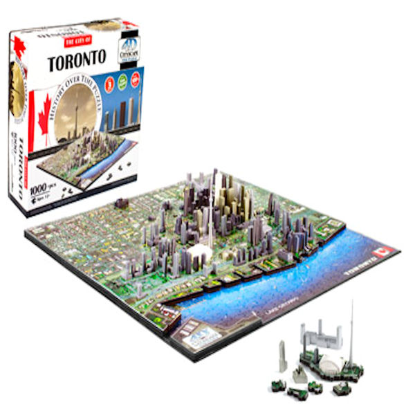Product image for 4D Cityscape Puzzle - Toronto