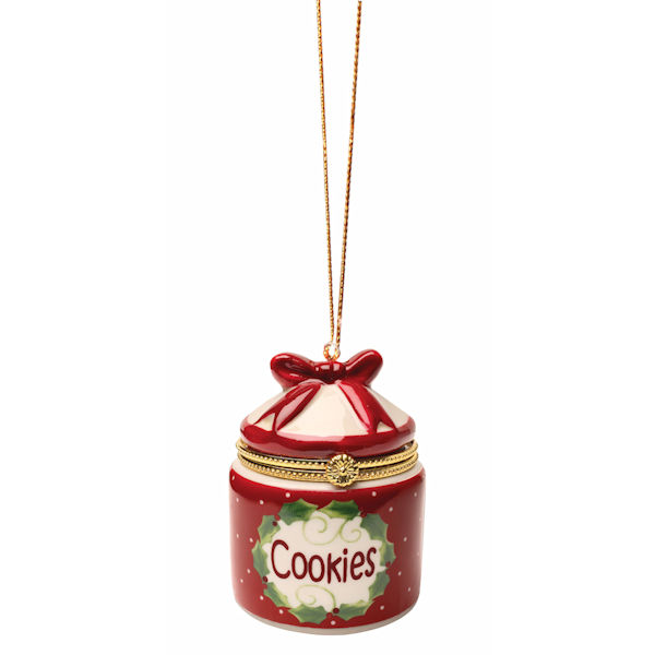 Product image for Porcelain Surprise Christmas Ornaments - Cookie Jar