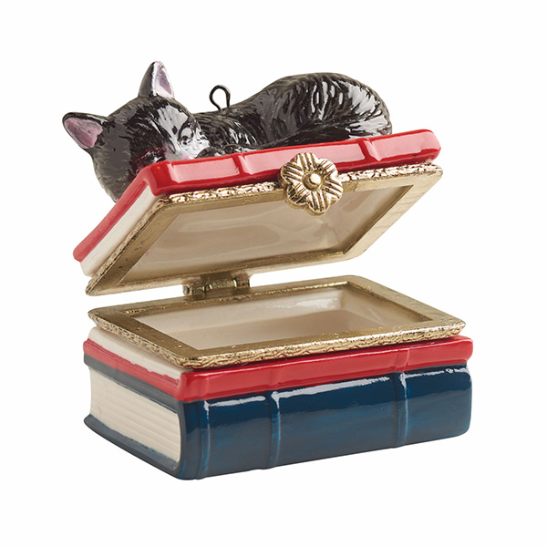 Product image for Porcelain Surprise Christmas Ornaments - Tuxedo Kitten on Books
