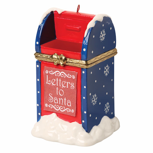 Porcelain Surprise Christmas Ornaments - Letters to Santa