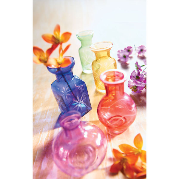 Petite Glass Bud Vases