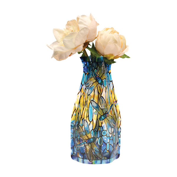 Product image for Expandable Vases - Tiffany Dragonfly