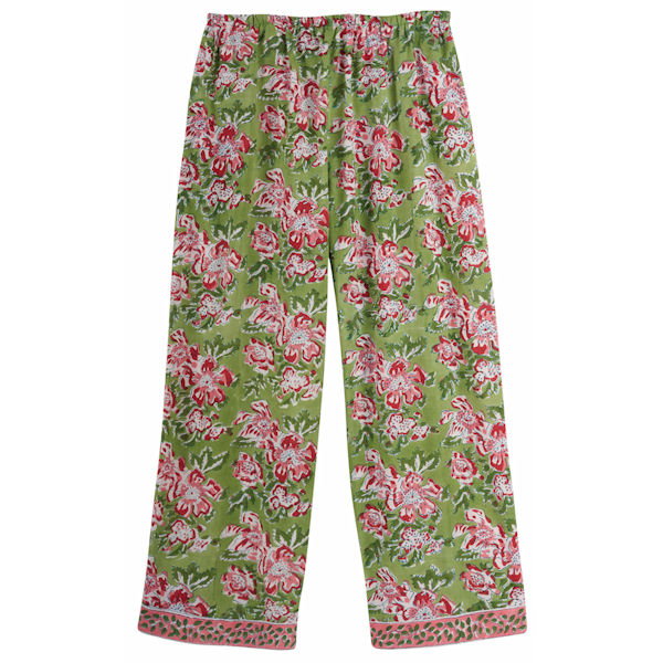 Product image for Print Lounge Capris - Green
