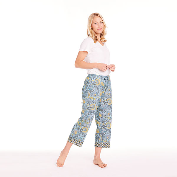 Product image for Print Lounge Capris - Gray