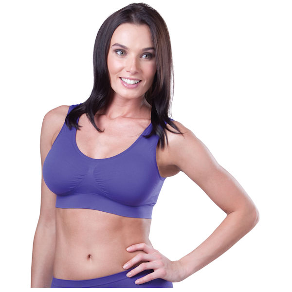 Product image for Genie® Bra Brights, Set of 3 - Jade, Coral, Purple