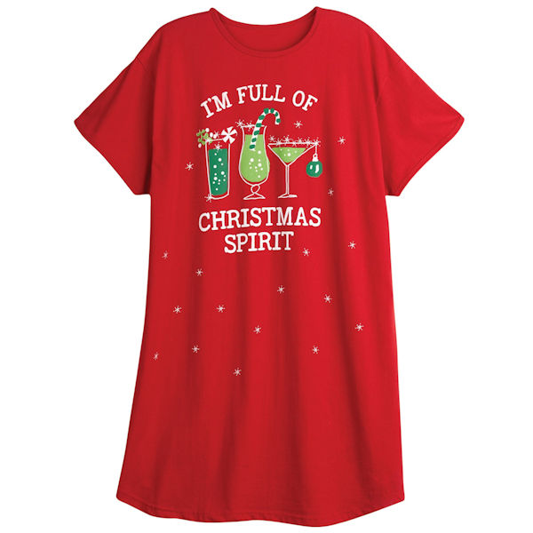 Christmas Spirit, Tis The Season Sleepshirts
