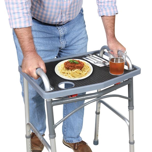 Product image for Walker Tray with Non-Slip Mat