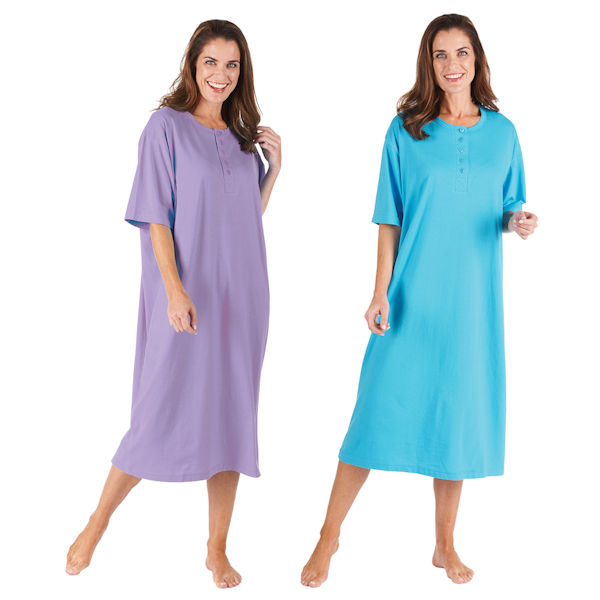 Product image for Henley Nightshirts - Set of 2