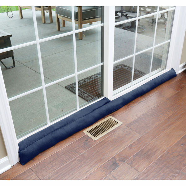 Product image for Home District Exclusive Sliding Door Draft Dodger - Weighted Patio Door Breeze Guard - 71.5' Long