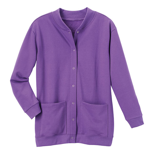Product image for Snap-Front Fleece Jacket