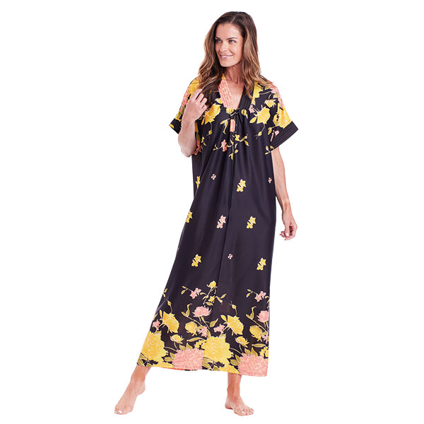 Product image for Women's Caftan Hawaiian Mumu Dress with Pockets