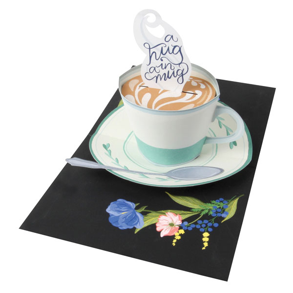 Product image for Hug in a Mug Pop-Up Card