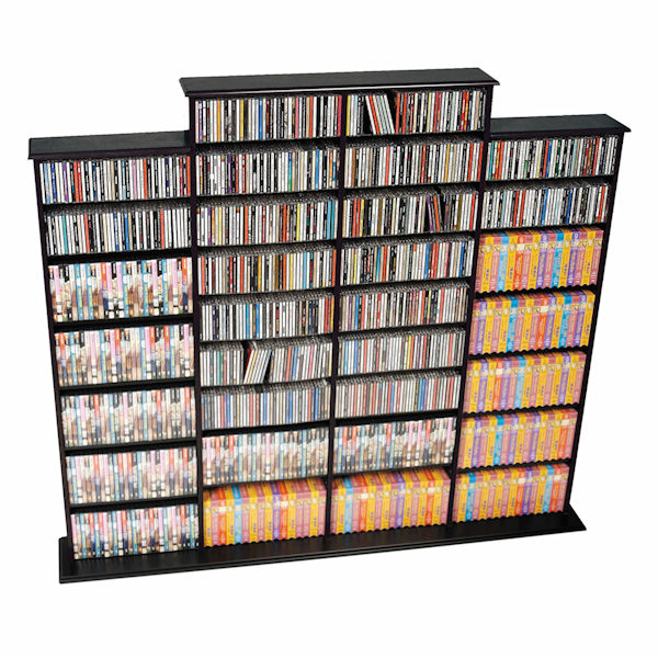 Product image for Quad Width Wall Storage  - Black