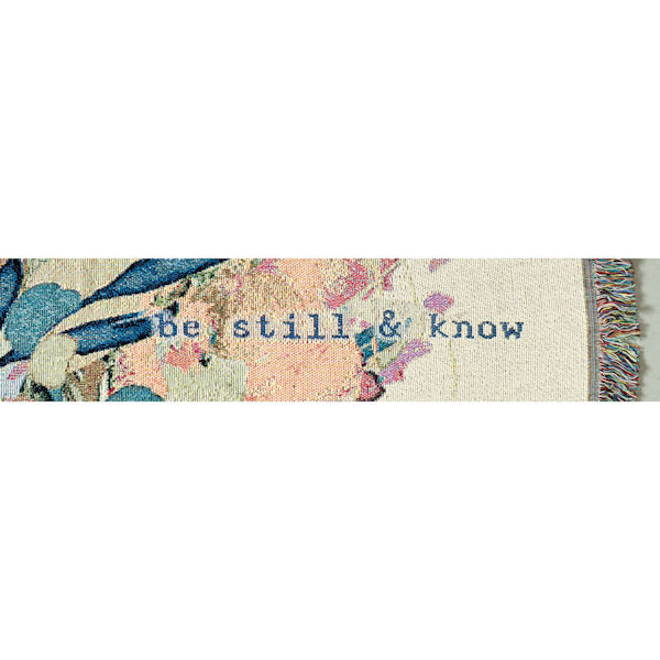 Product image for Be Still & Know Throw