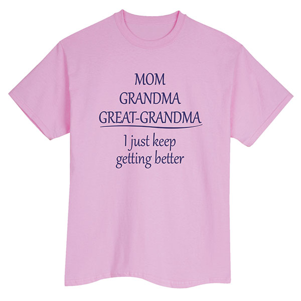 Product image for Mom Grandma Great-Grandma T-Shirt or Sweatshirt
