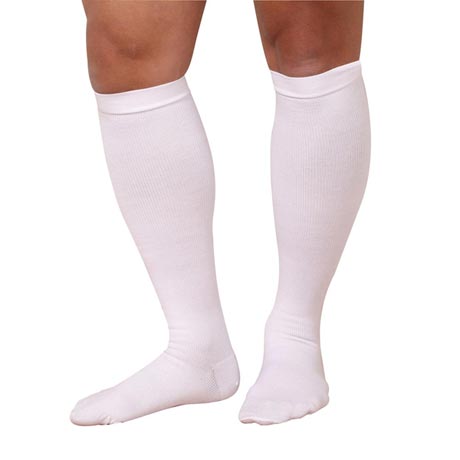 Support Plus® Men's Regular Calf Moderate Compression Knee High Socks